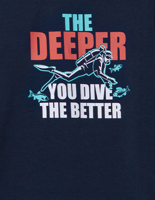 Купить темно-синий лонгслив для мальчика BellBimbo