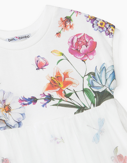 Купить легкое молочное платье Bellbimbo