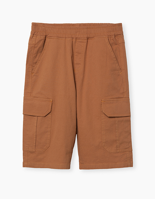 Купить песочные свободные шорты для мальчика