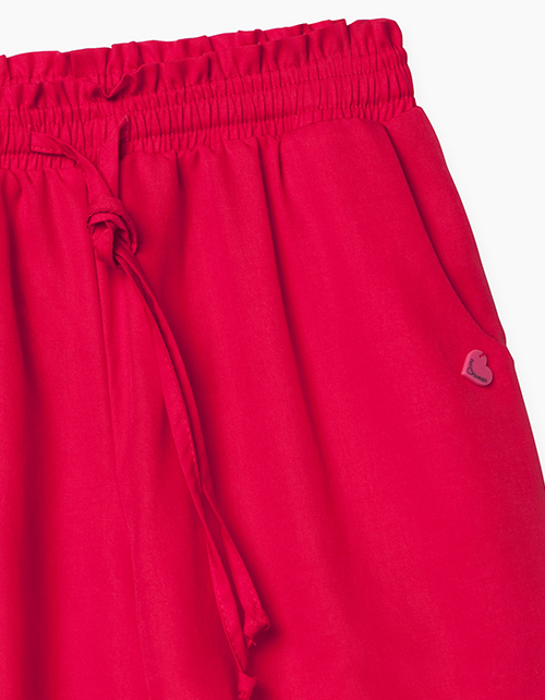 Купить коралловые шорты для девочки