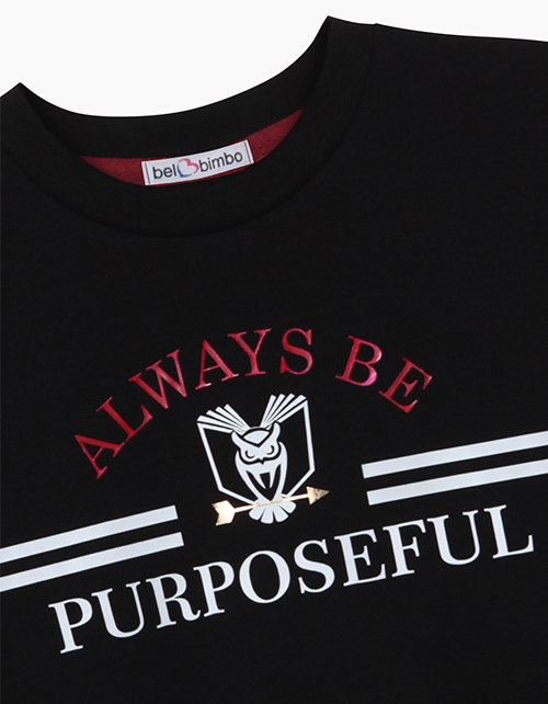 Черная футболка с принтом для мальчика Черная футболка с принтом для мальчика