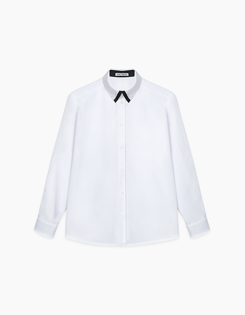 Белая рубашка для мальчика