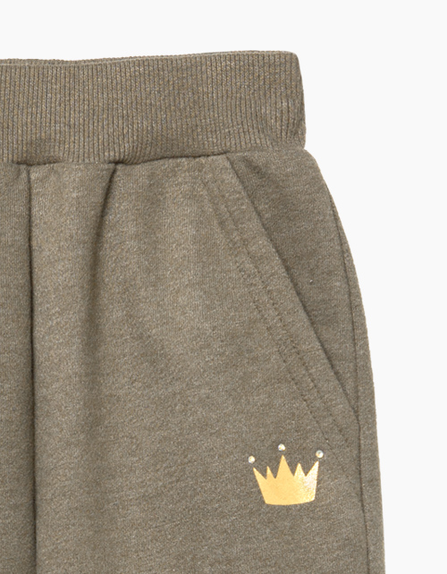 Брюки цвета хаки для девочки Брюки цвета хаки для девочки