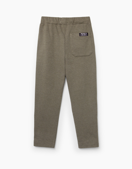 Брюки-каррот цвета хаки для мальчика