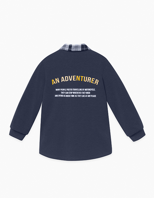 Фланелевая рубашка в клетку для мальчика