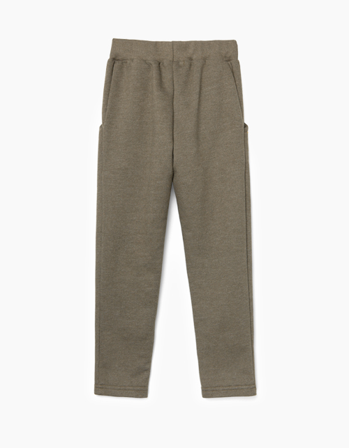 Брюки-каррот цвета хаки для девочки Брюки-каррот цвета хаки для девочки