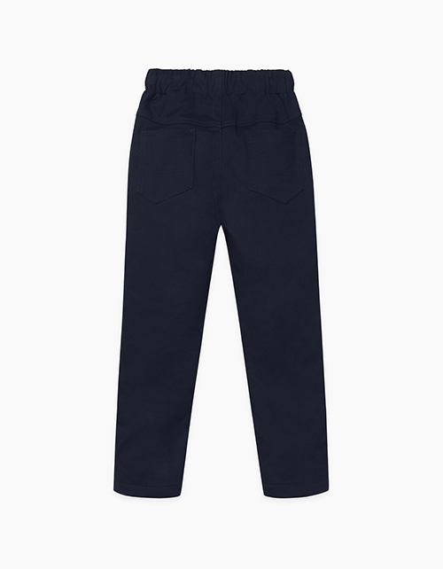 Черные утепленные брюки для мальчика