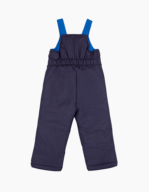 Графитовый зимний полукомбинезон для мальчика