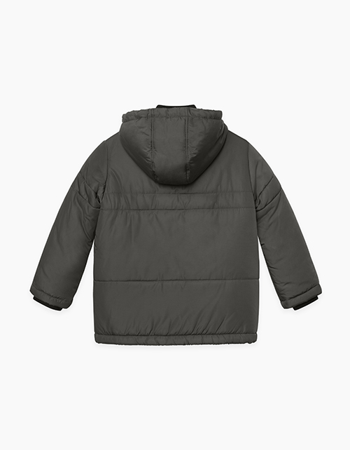 Зимняя куртка цвета хаки для мальчика