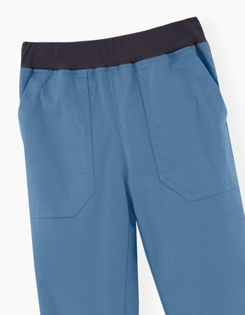 Светло-синие брюки-джоггеры для мальчика