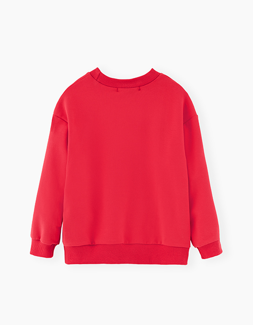 Красный свитшот для мальчика