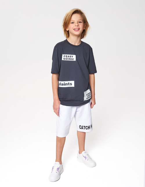 Белые шорты для мальчика