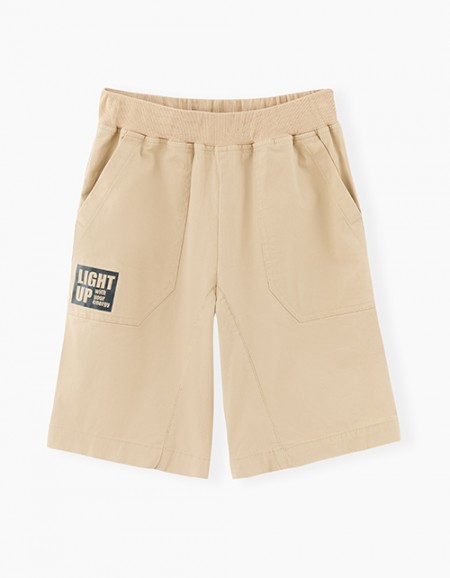 Бежевые шорты для мальчика Бежевые шорты для мальчика