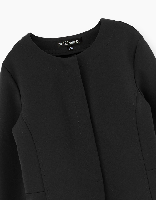 Черный жакет для девочки