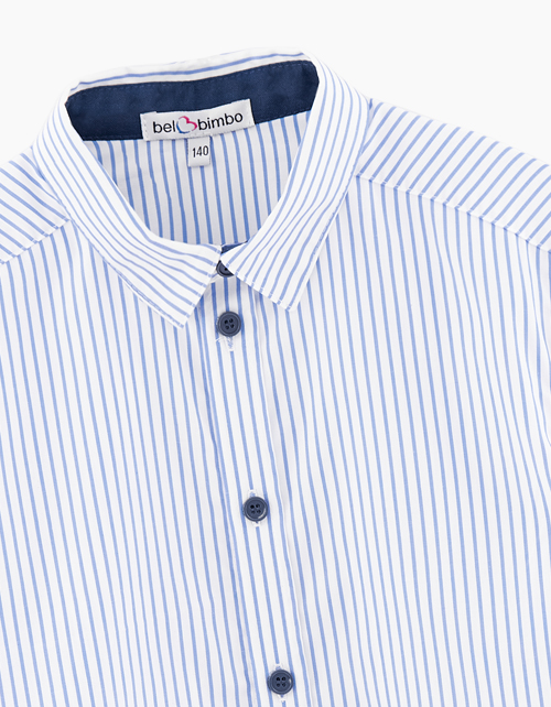 Полосатая рубашка для мальчика