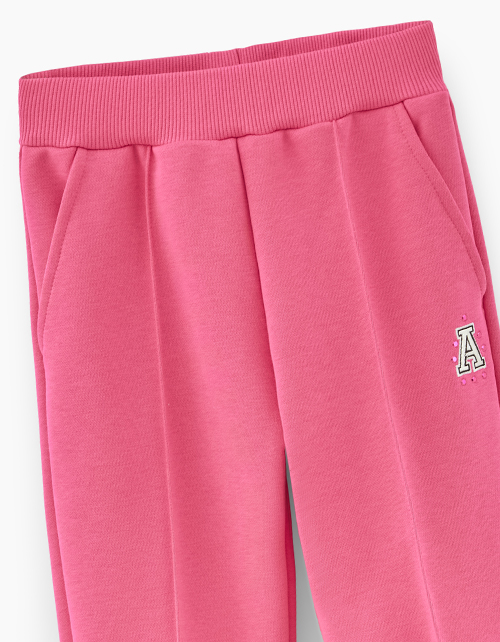 Брюки-джоггеры цвета фуксия