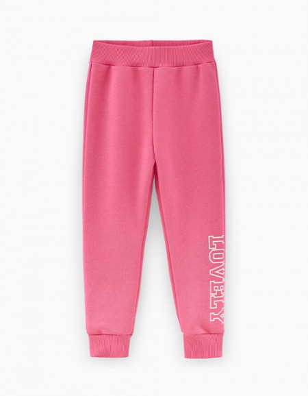 Брюки-джоггеры для девочки Брюки-джоггеры для девочки