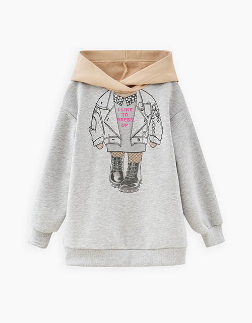 Стильное худи для девочки Стильное худи для девочки
