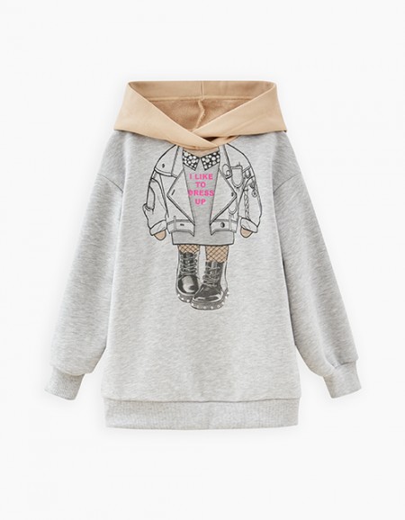 Стильное худи для девочки Стильное худи для девочки