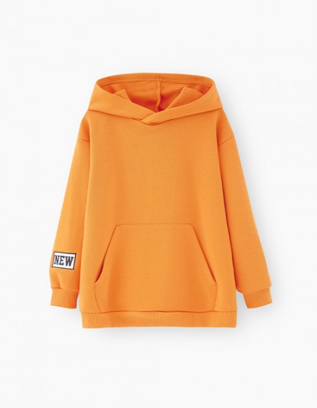 Оранжевое худи для мальчика Оранжевое худи для мальчика