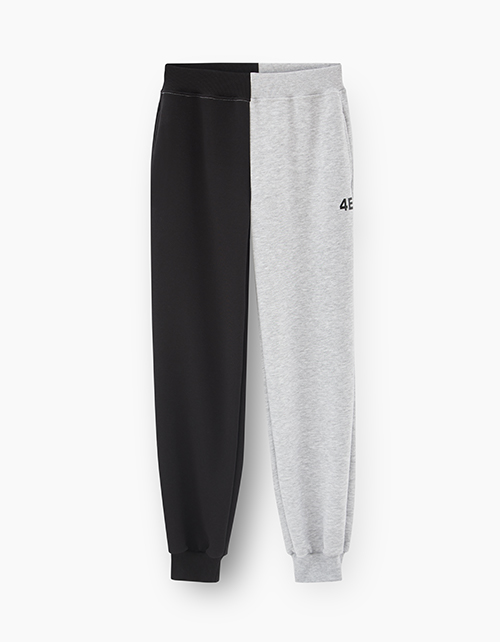 Брюки-джоггеры в стиле колор-блок