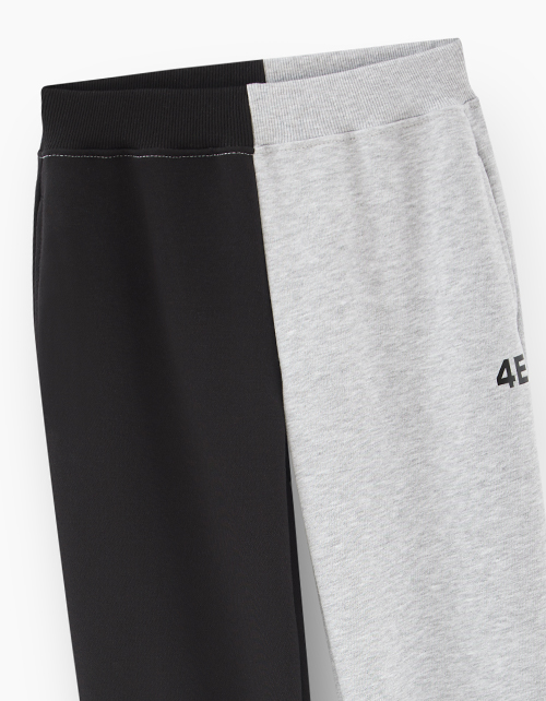 Брюки-джоггеры в стиле колор-блок