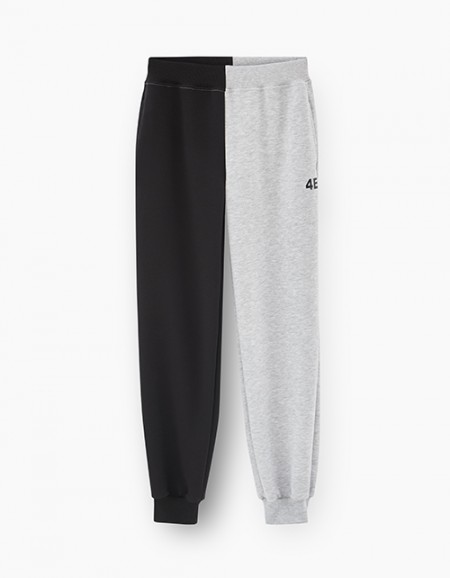 Брюки-джоггеры в стиле колор-блок Брюки-джоггеры в стиле колор-блок