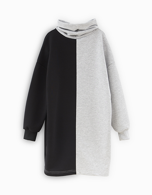 Платье в стиле колор-блок Платье в стиле колор-блок