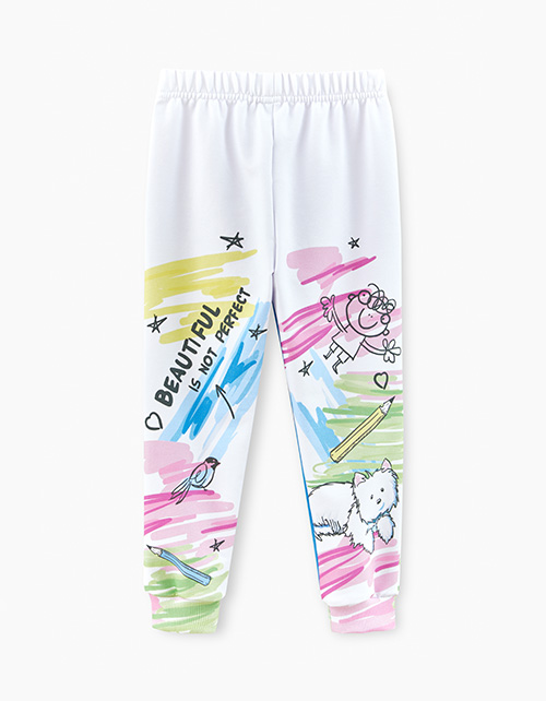 Брюки-джоггеры для девочки