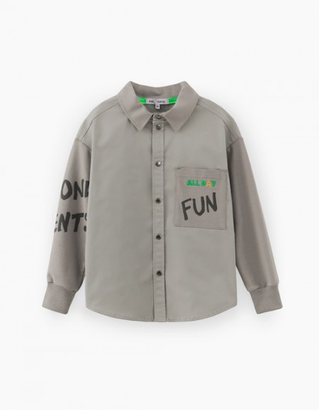 Жакет-рубашка для мальчика