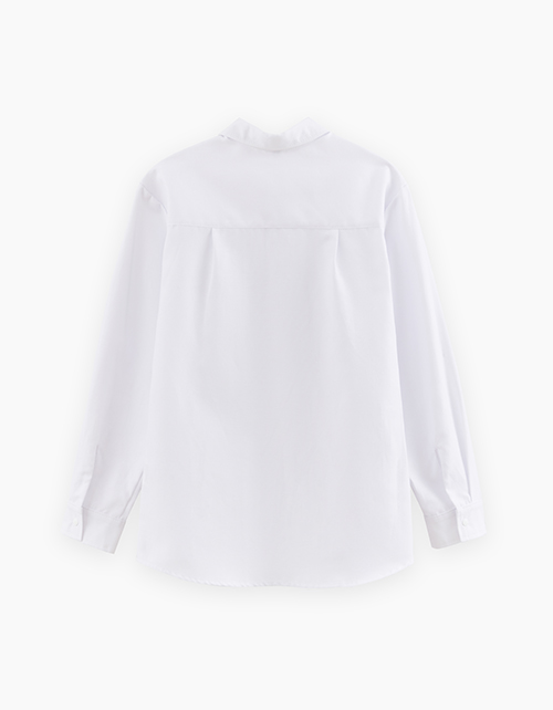 Рубашка белая школьная для мальчика