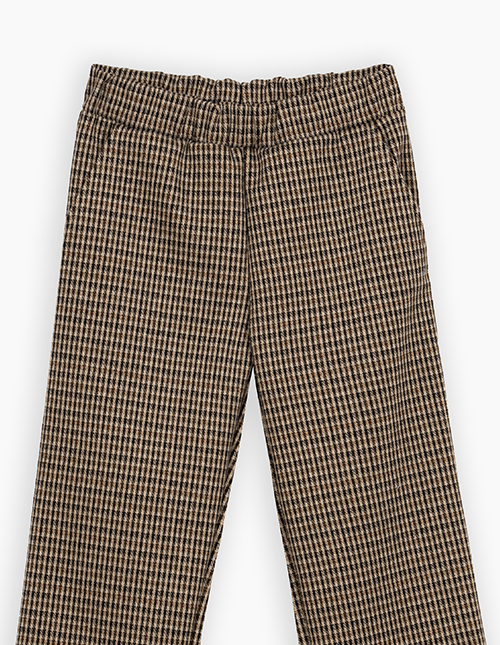 Брюки клетчатые для девочки