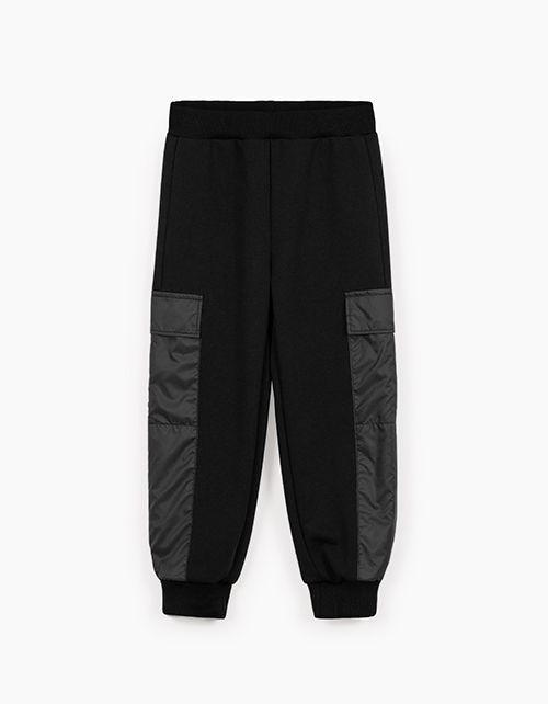 Брюки с карманами карго для мальчика