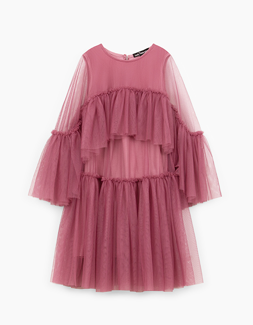 Дизайнерское нарядное платье благородного брусничного оттенка