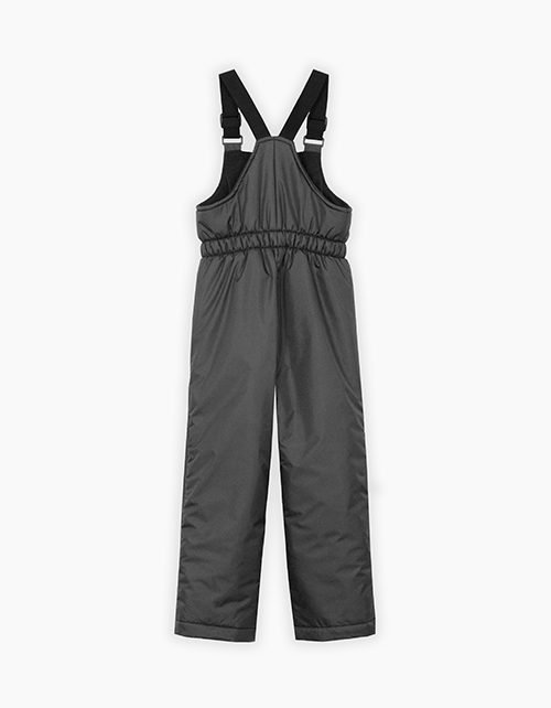 Графитовый зимний полукомбинезон