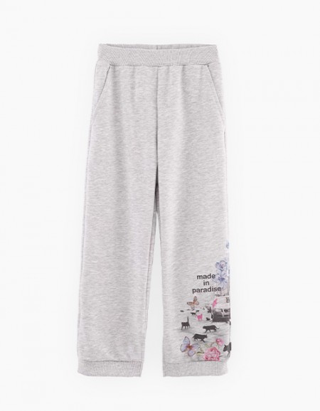 Широкие брюки для девочки