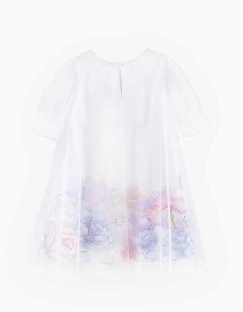 Цветочное платье для девочки