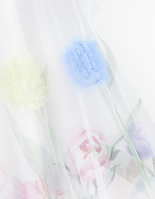 Цветочное платье для девочки