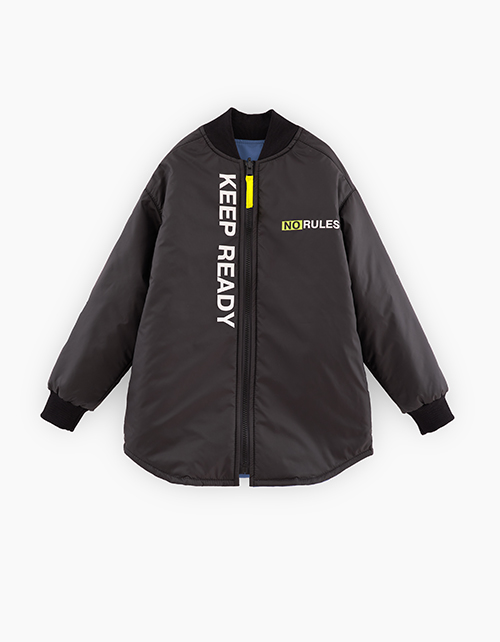 Двусторонний бомбер для мальчика