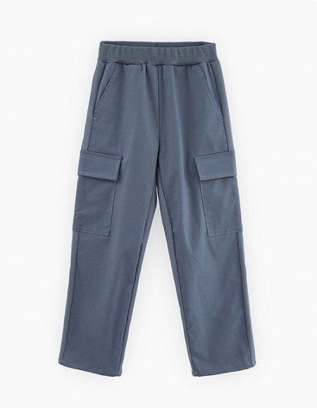 Брюки-карго в оттенке деним для мальчика