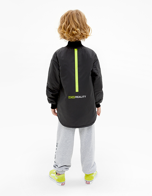 Двусторонний бомбер для мальчика