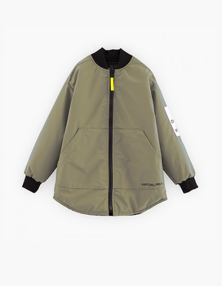 Двусторонний бомбер для мальчика