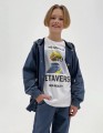 Дизайнерская белая футболка для мальчика