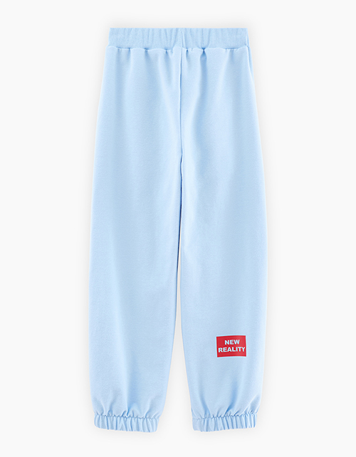 Голубые брюки для девочки