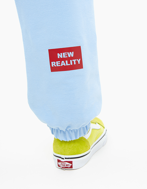 Голубые брюки для девочки