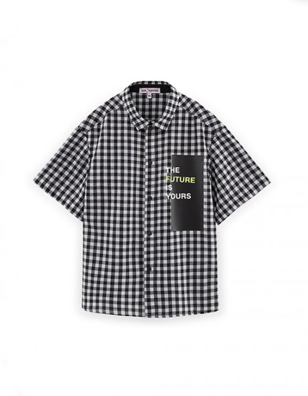 Рубашка в клетку для мальчика