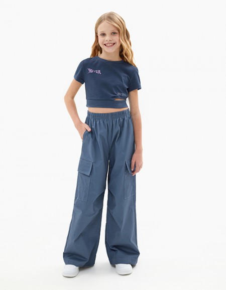 Брюки-карго для девочки