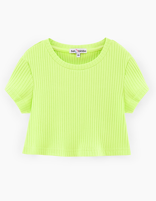 Топ сочного оттенка киберлайм для девочки