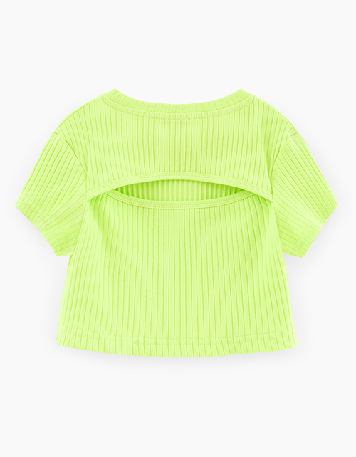 Топ сочного оттенка киберлайм для девочки