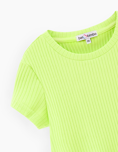 Топ сочного оттенка киберлайм для девочки